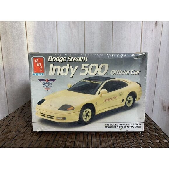 AMT Dodge Stealth 1991 Indy 500 Official Pace Car Model Kit 6806 NEW SEALED - Picture 1 of 11